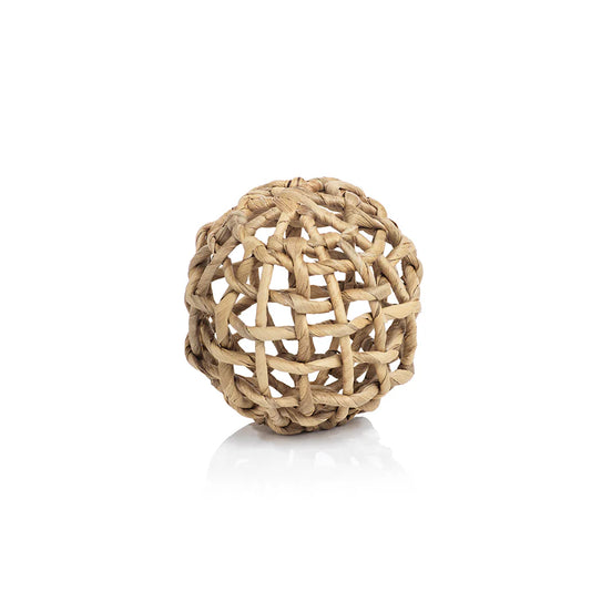 Twisted Water Hyacinth Ball, Small