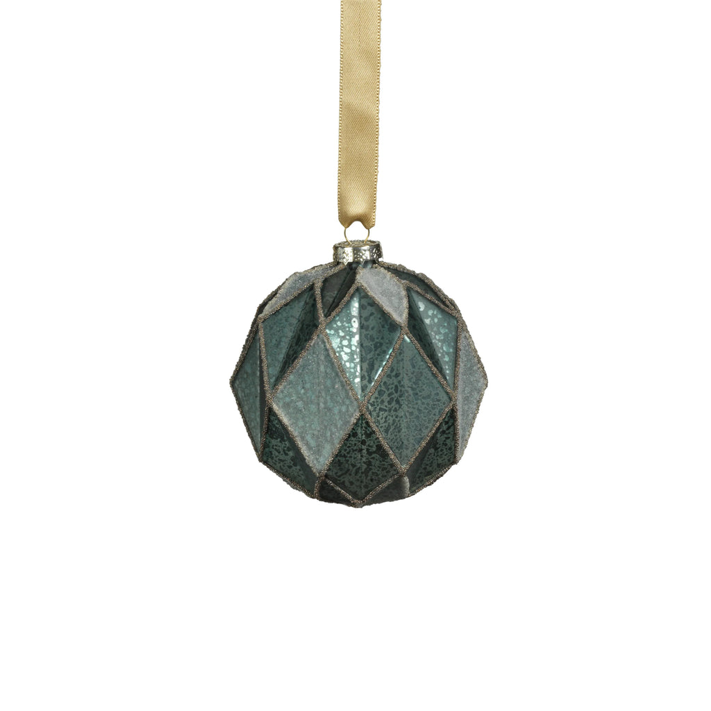 Blue Diamonds Ornament