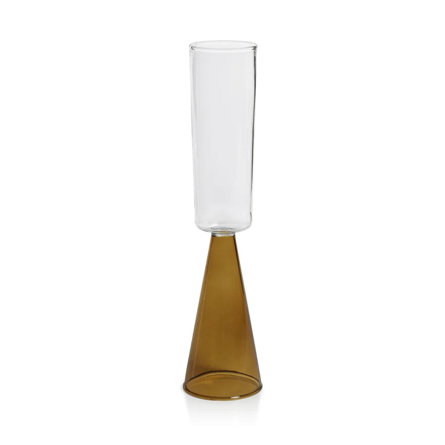 Colored Stem Champagne Flute