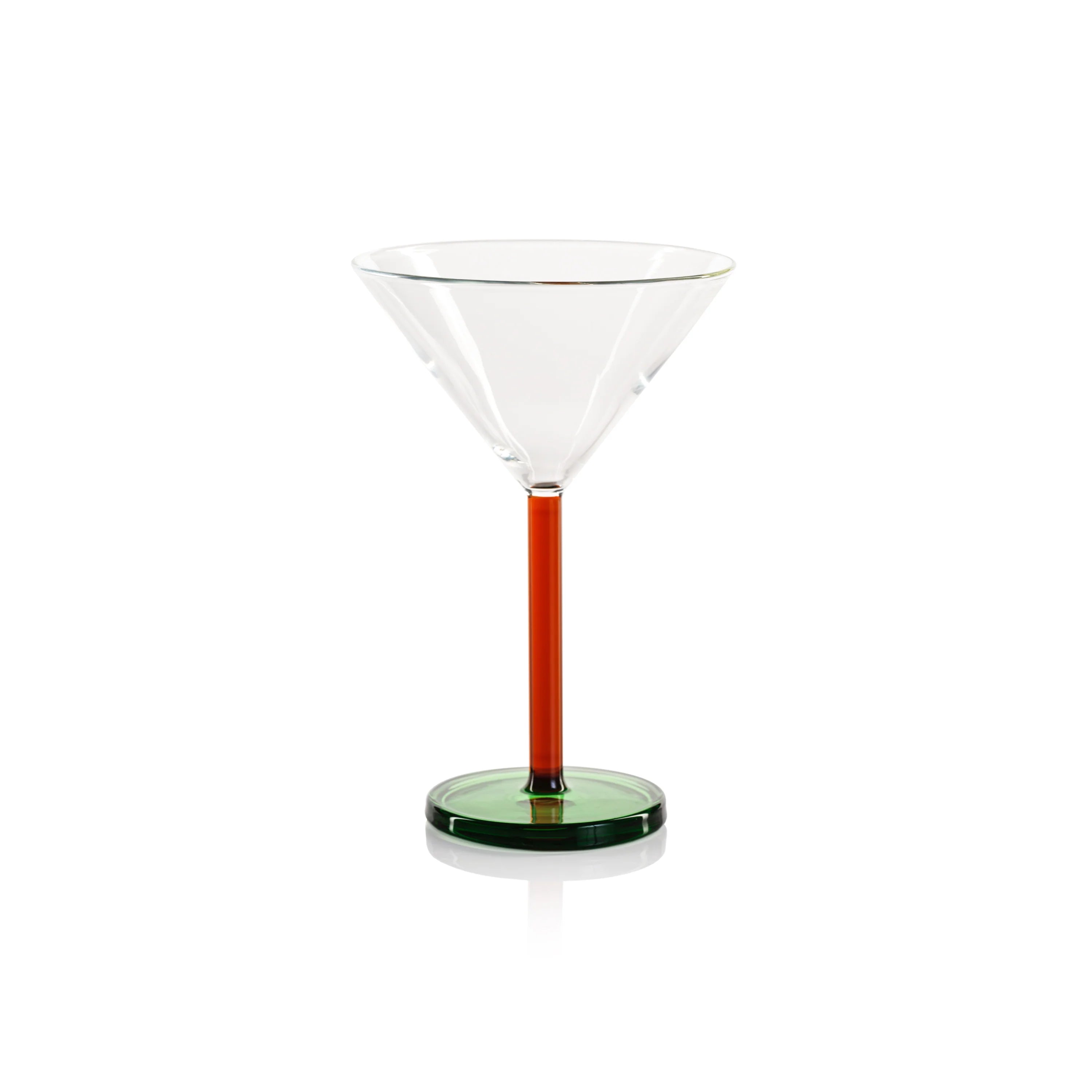 Two-Hued Martini Glass