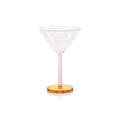 Two-Hued Martini Glass