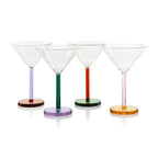 Two-Hued Martini Glass