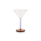Two-Hued Martini Glass