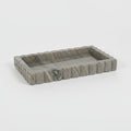 Scalloped Marble Tray, Large
