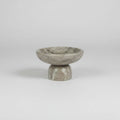 Footed Marble Bowl