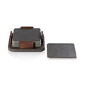 Leather Coasters, Cedar