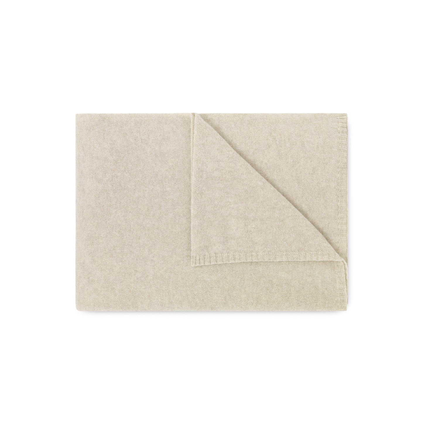Portuguese Cashmere Throw in Natural