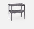 Grey Tiered Side Table