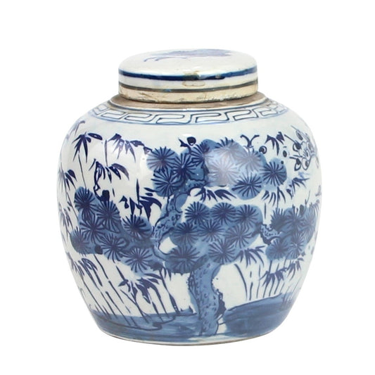 Pine Tree Mini Jar Lamp