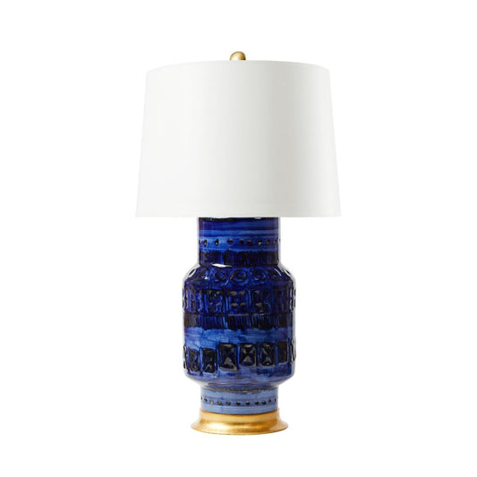 Opulent Blues Lamp