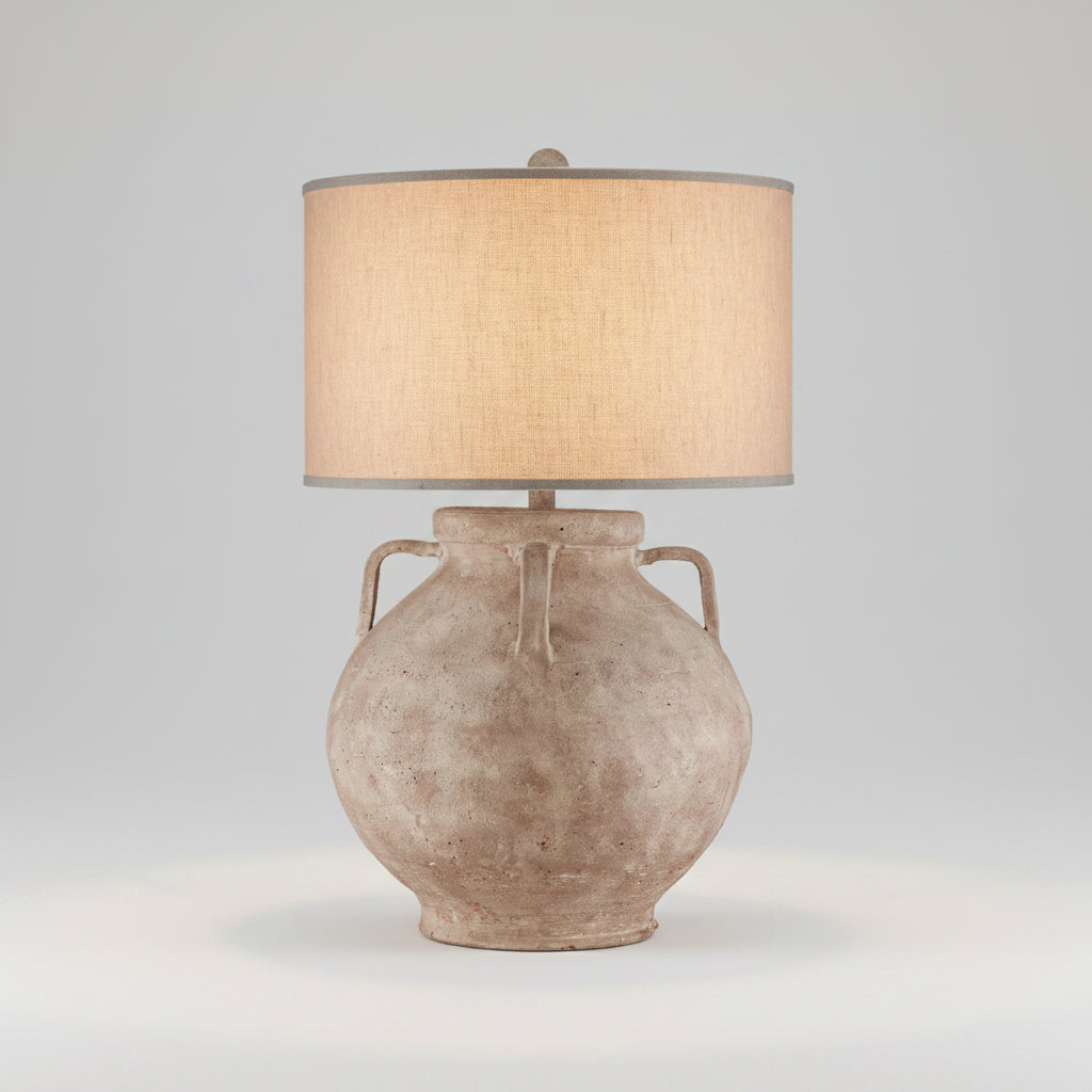 Terracotta Urn Table Lamp