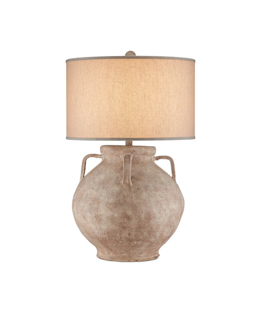 Terracotta Urn Table Lamp