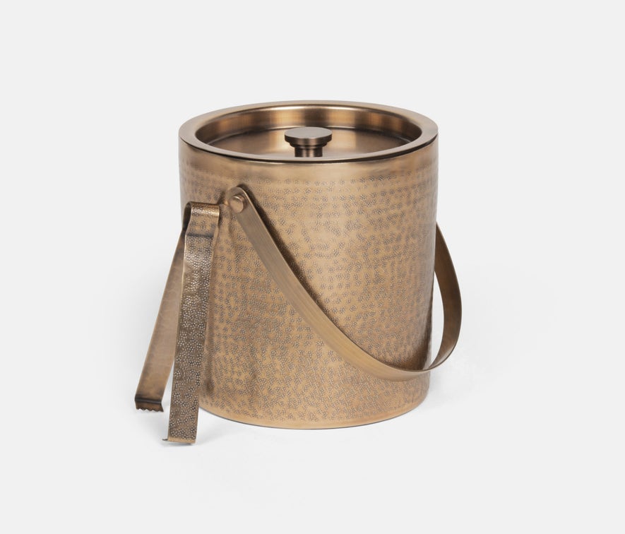 Antique Brass Ice Bucket