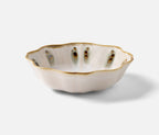 Scalloped Almond and Sage Tableware