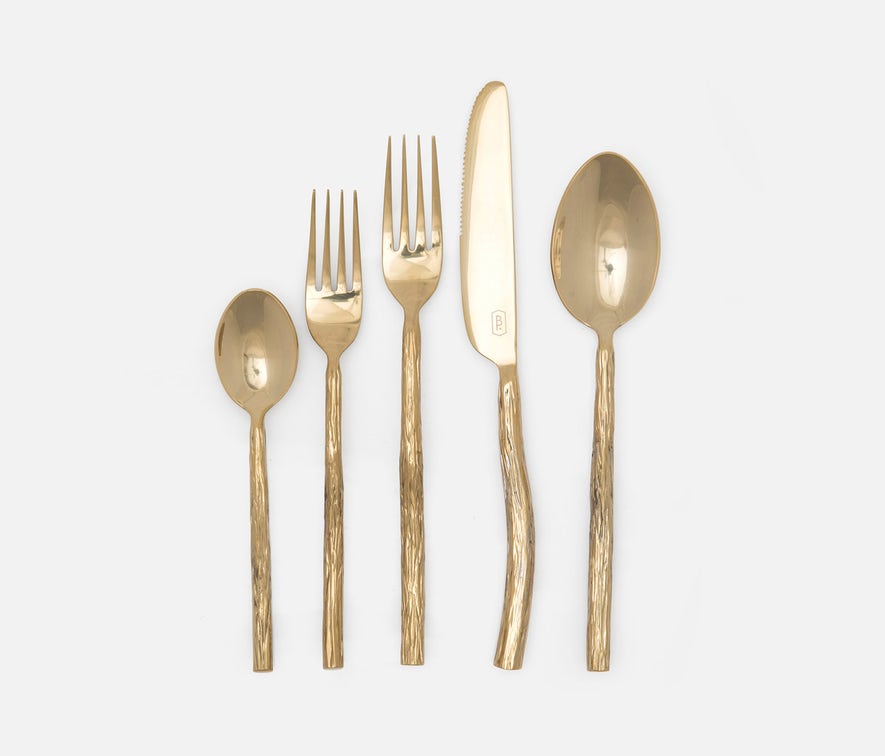 Faux Bois Flatware