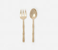 Polished Gold Bamboo Flatware