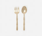 Polished Gold Bamboo Flatware