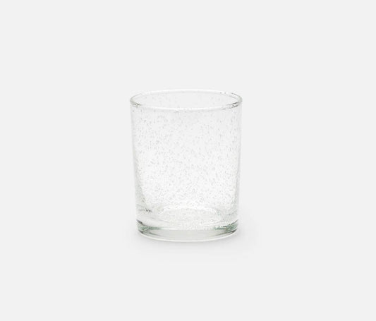 Clear Hand Blown Glass Tumbler