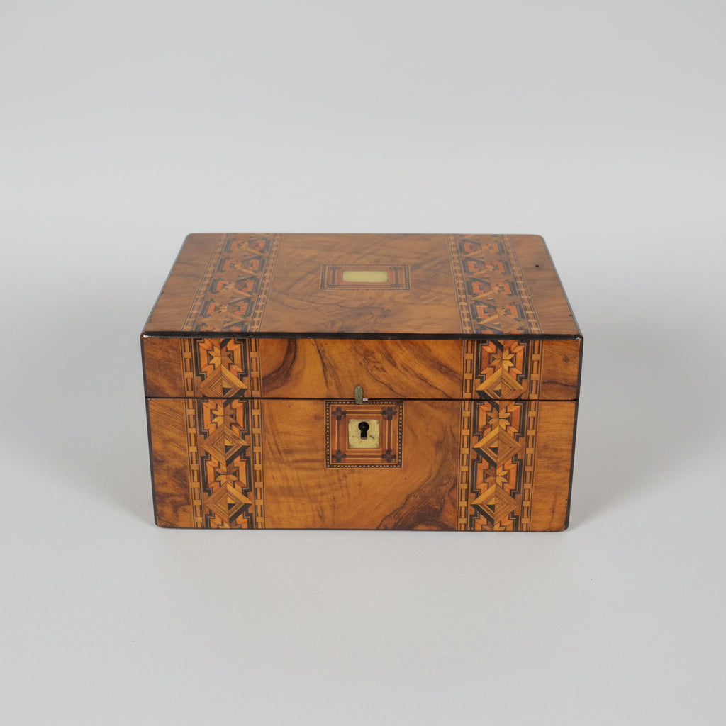 Antique Walnut Tunbridge Boxes