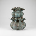Verdigris Tulip Vase