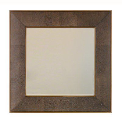 Square Shagreen Mirror