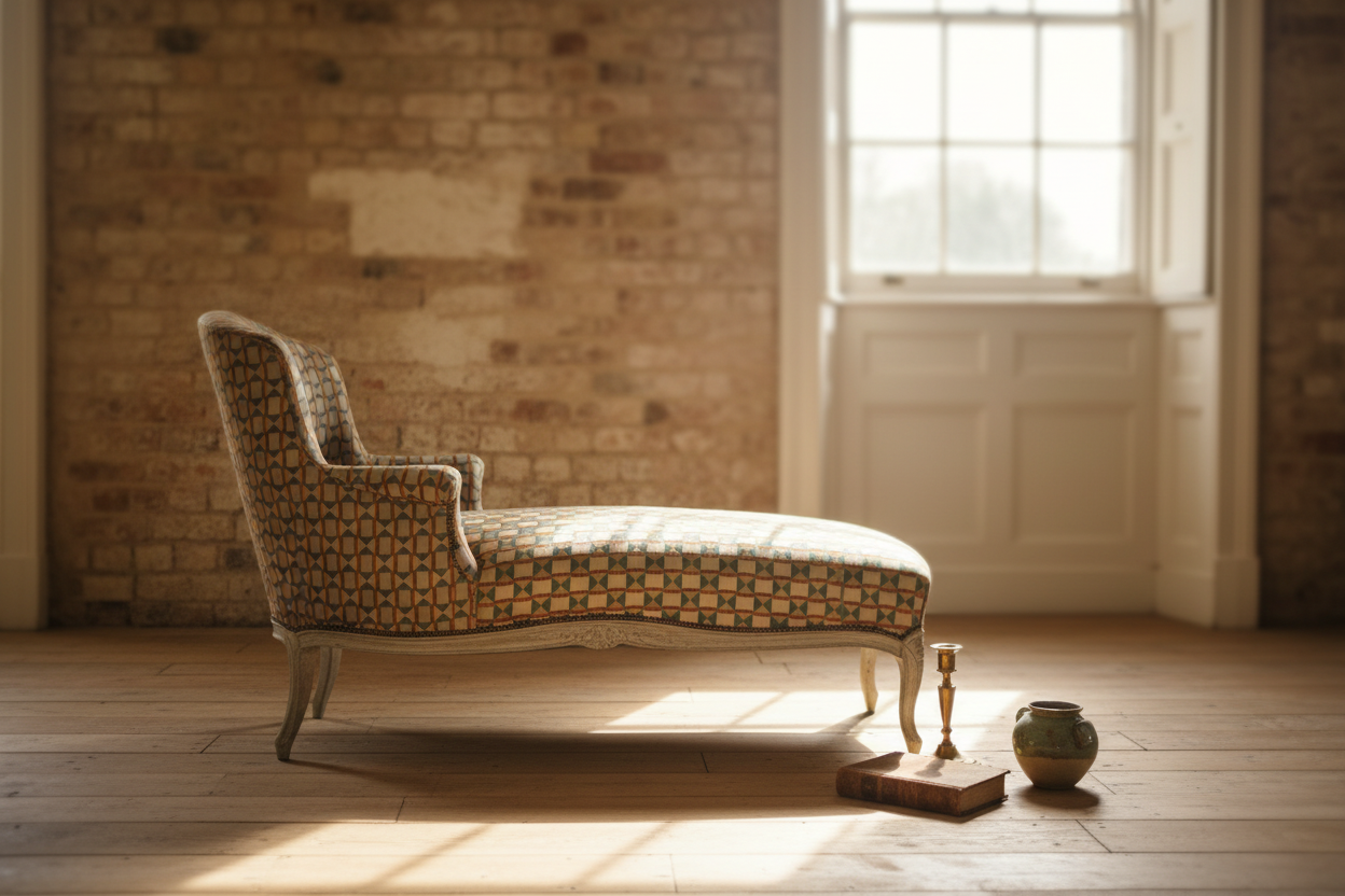 Late 19th Century English Chaise Lounge