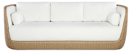 Basket Weave Outdoor Sofa