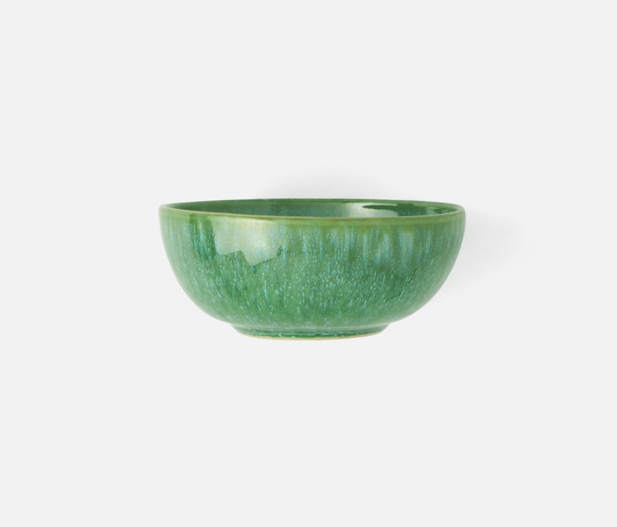 Reactive Emerald Glazed Tableware