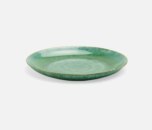 Reactive Emerald Glazed Tableware