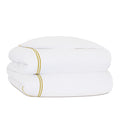 Twin Satin Stitch Duvet Cover in Daffodil
