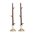 Maple Candlesticks, Pair