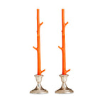 Maple Candlesticks, Pair