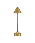 Petite Brass Cordless Table Lamp