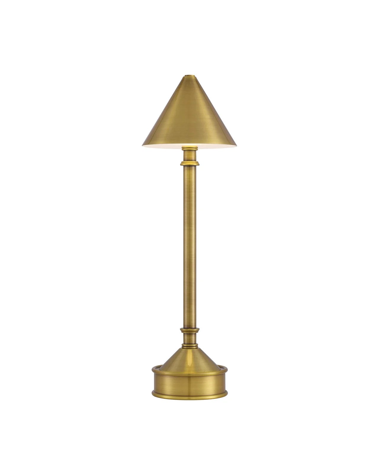 Petite Brass Cordless Table Lamp