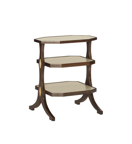 Tiered Octogonal Side Table