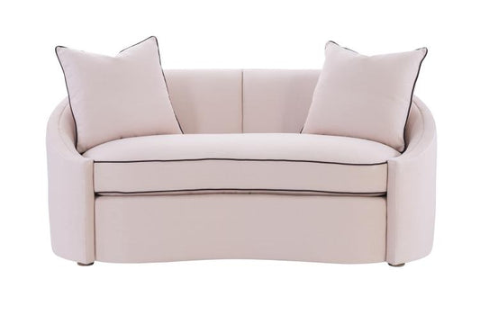 Pink Palace Curved Sofa