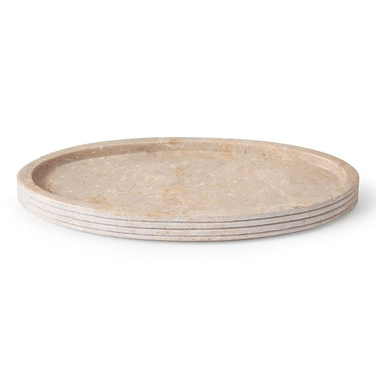 Limestone + Travertine Bath Tray