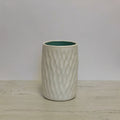 #117 Isla Bud Vase Carved