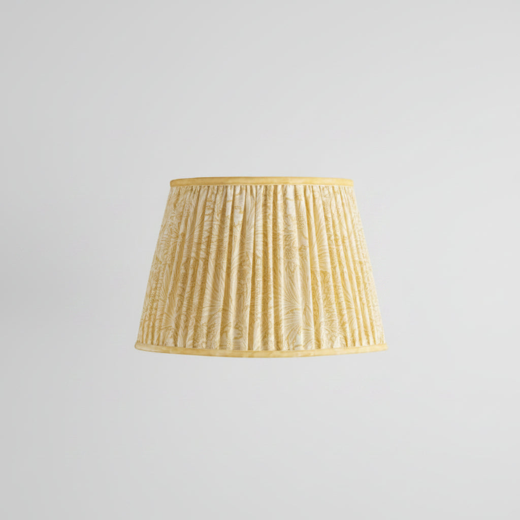14 Inch Straight Empire Shade in Marigold Linen