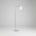 Polished Nickel Task Floor Lamp