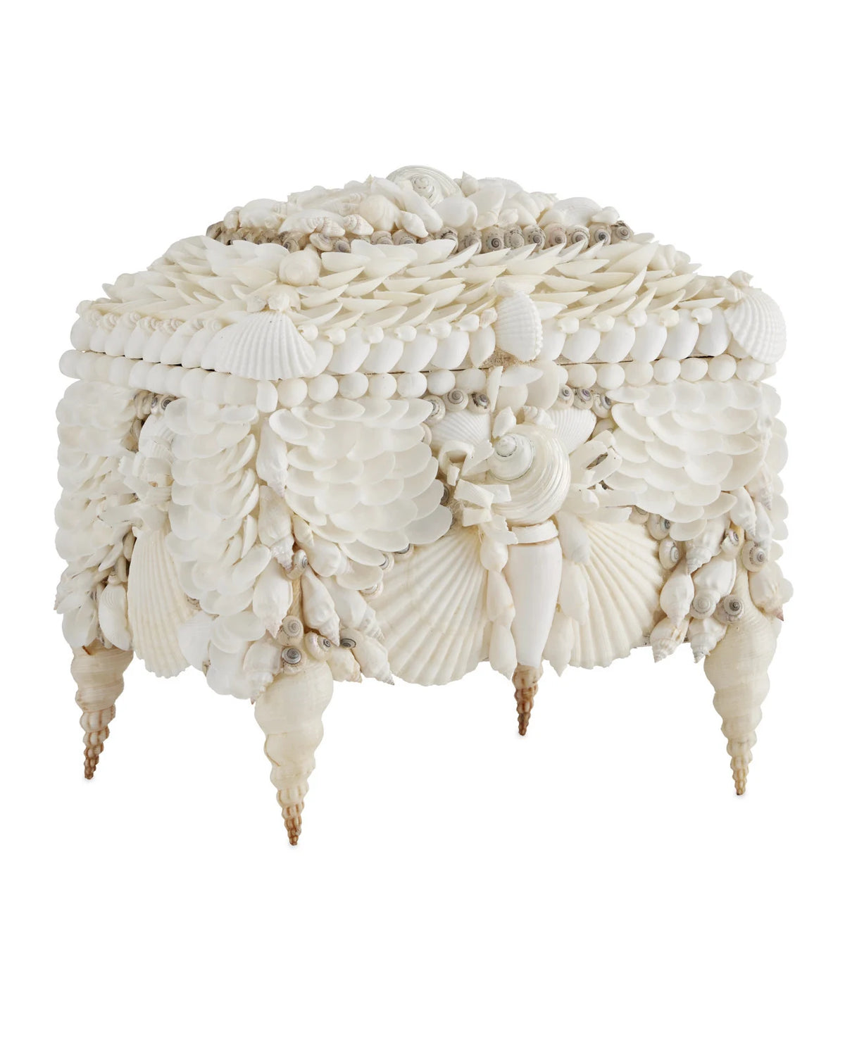 White Shell Jewelry Box – Michael Mitchell