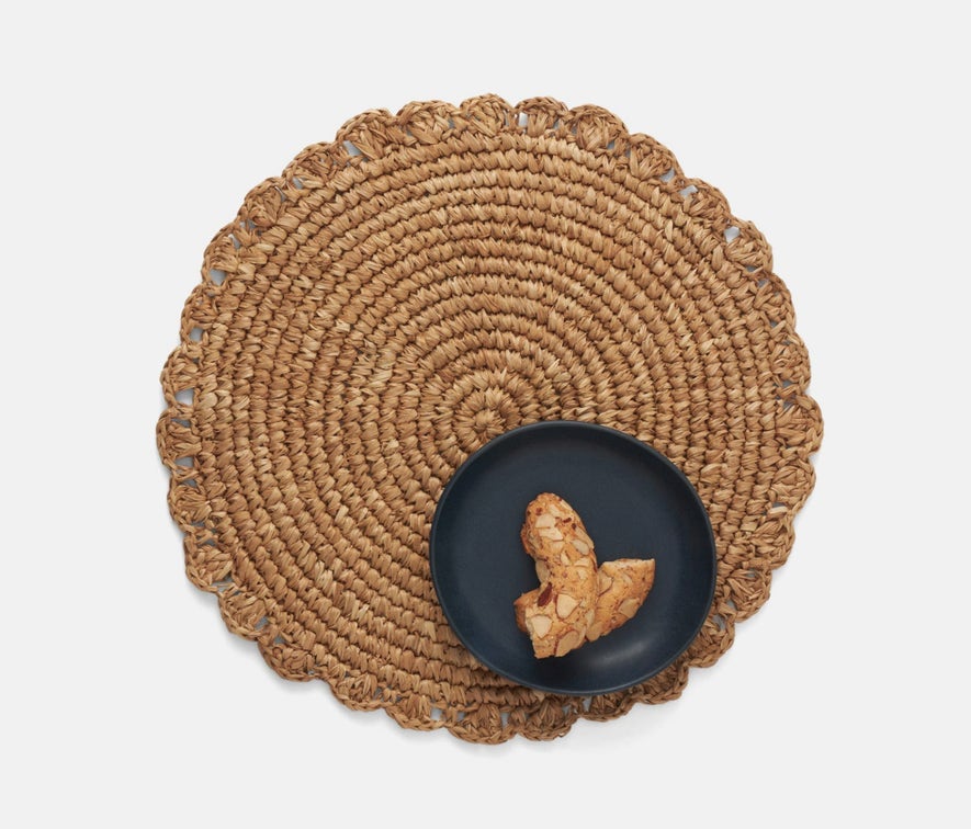 Set of 4, Round Sisal Placemat