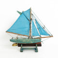 Sailor Made Wood Gaff Cutter Pond Yacht, 1930