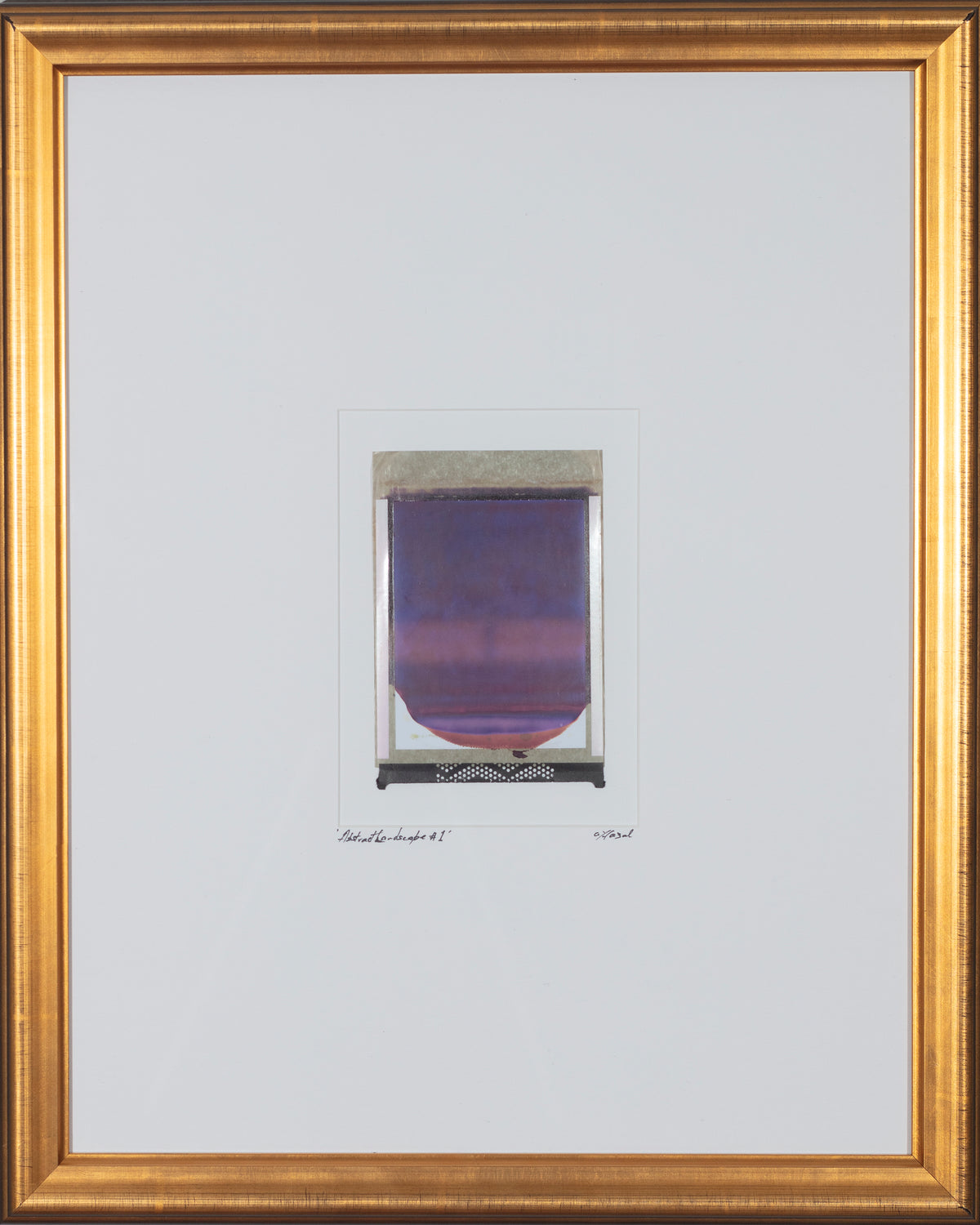 "Abstract landscape #1", 2026