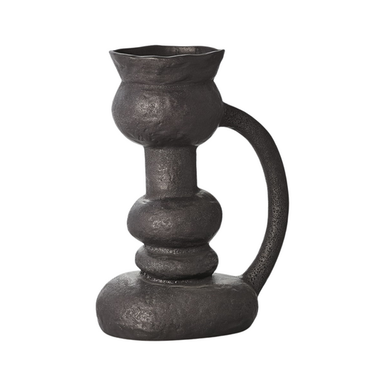 Organic Black Vase