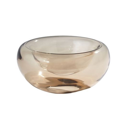 Light Topaz Double Wall Bowl