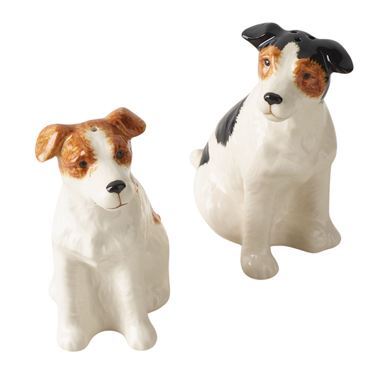 Jack Russell Salt and Pepper Shakers