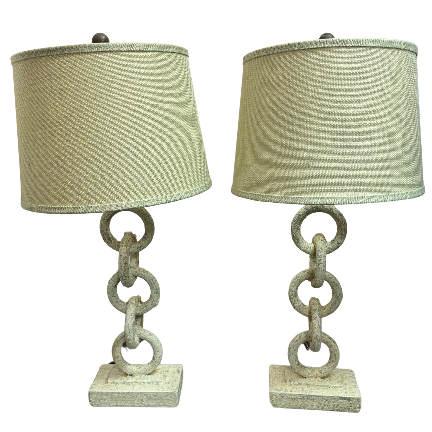 Weathered Chain Lamp