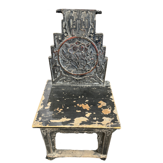 Pair of 18th Century Chinese Hall Chairs