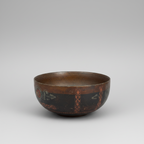 Painted Wooden Bowl c1880